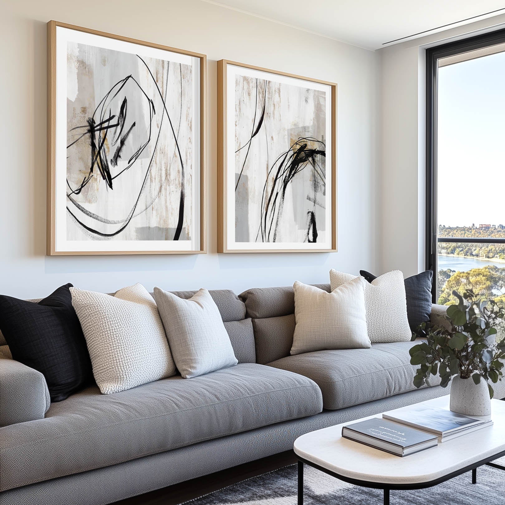 PERFECT PAIRS by artey premium wall art