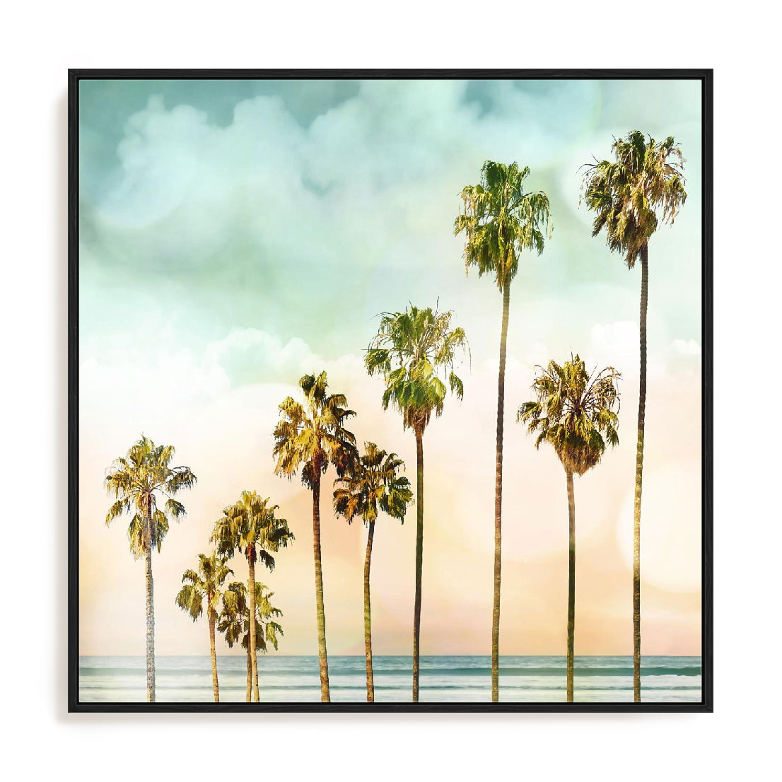 Beach palm I Wall Art