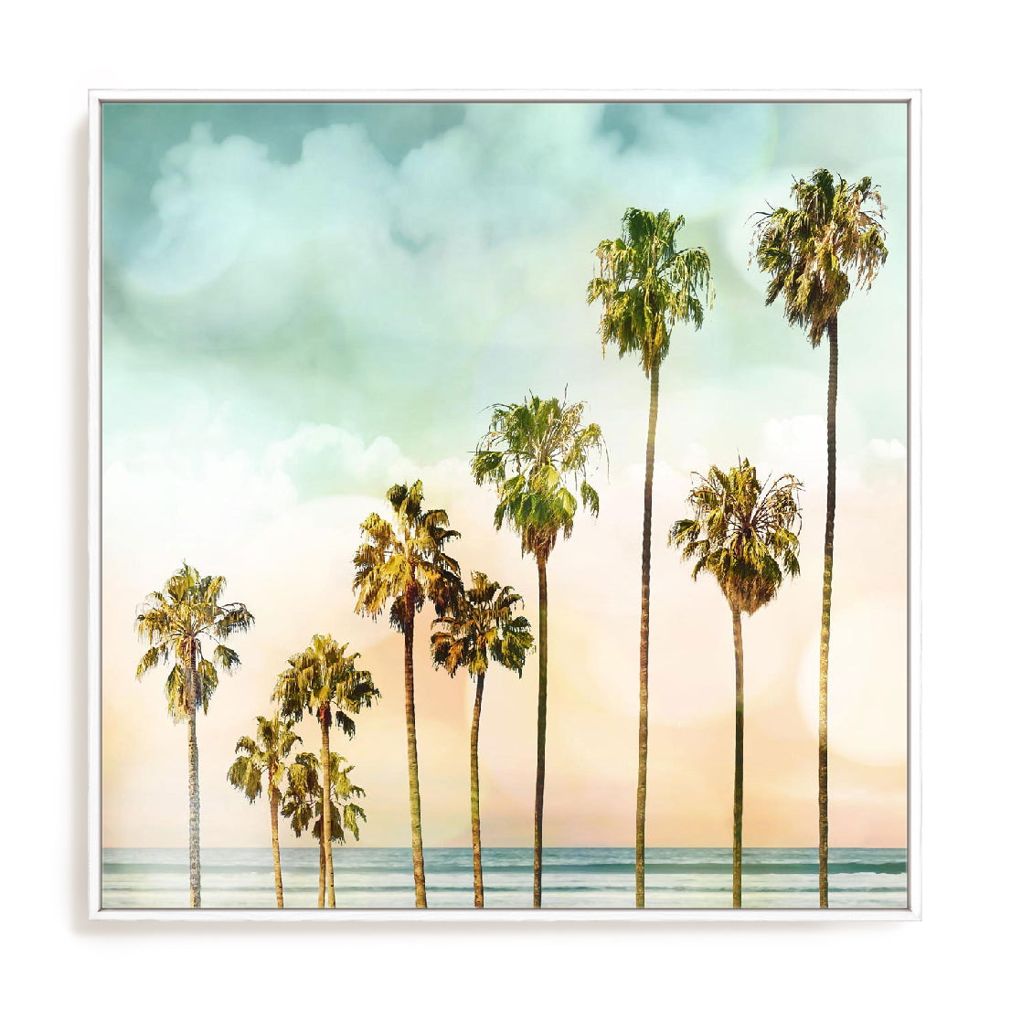 Beach palm I Wall Art