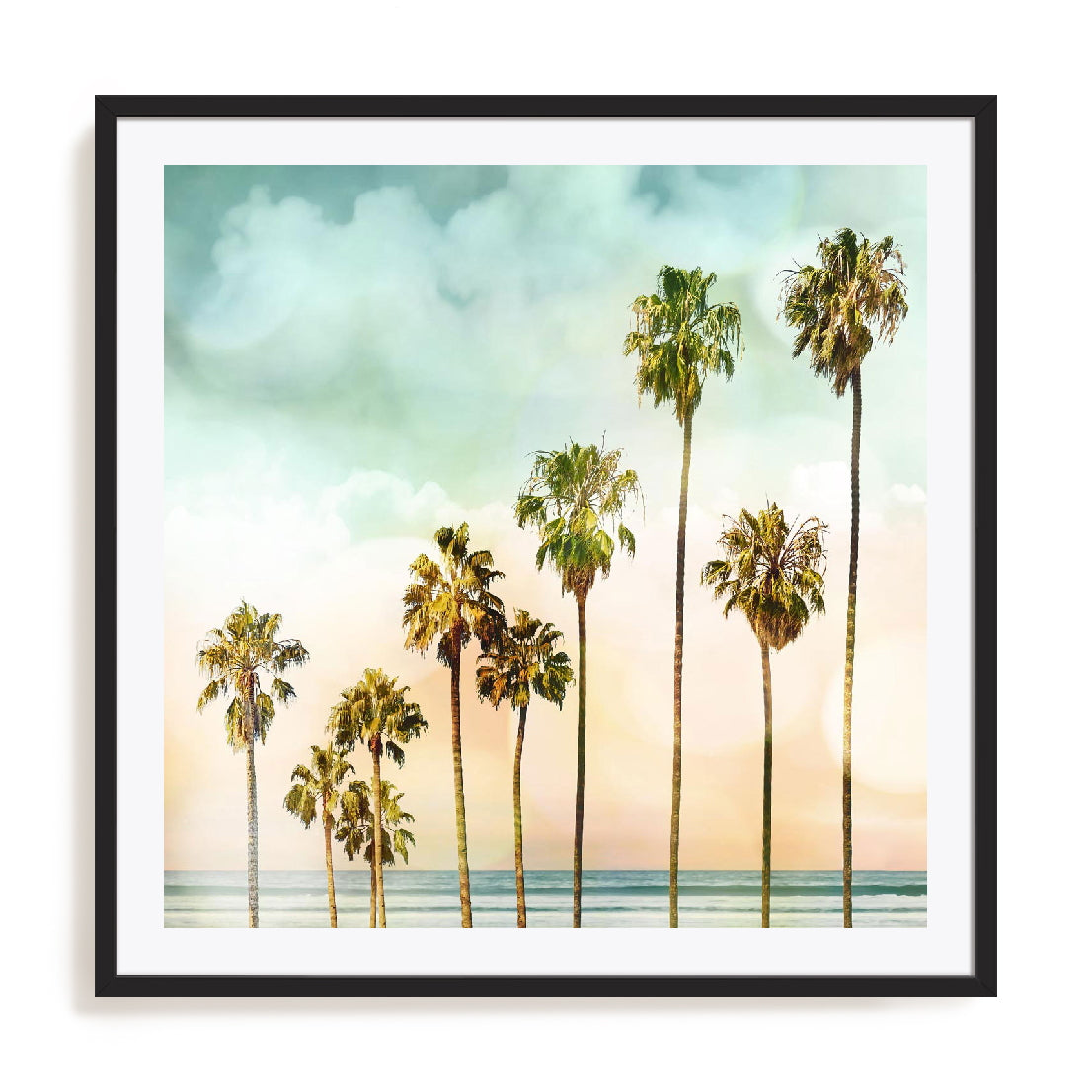 Beach palm I Wall Art