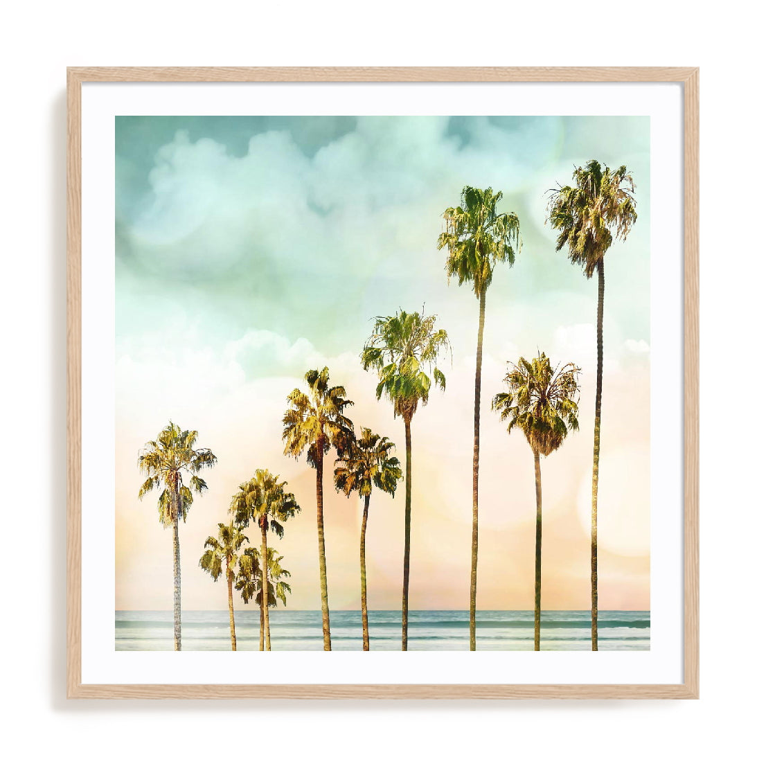 Beach palm I Wall Art