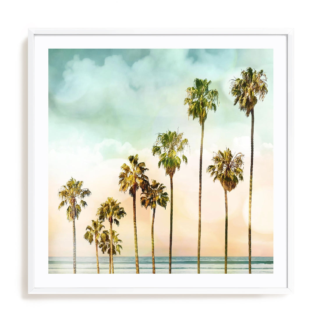 Beach palm I Wall Art