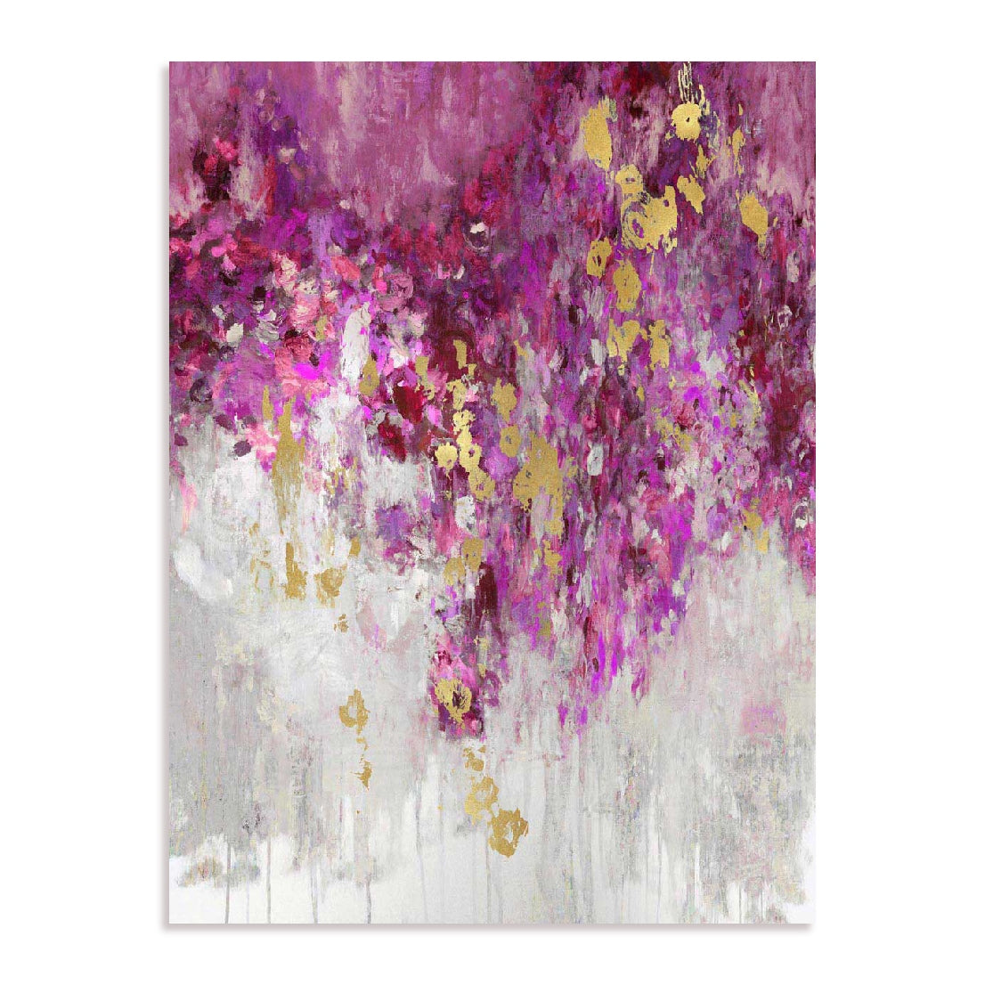 Cascade Magenta Wall Art
