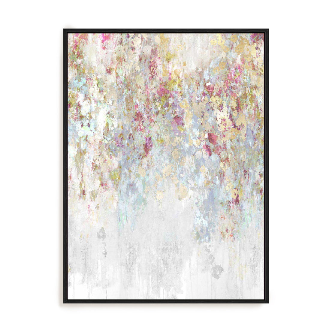 Cascade Magenta and Aqua Wall Art