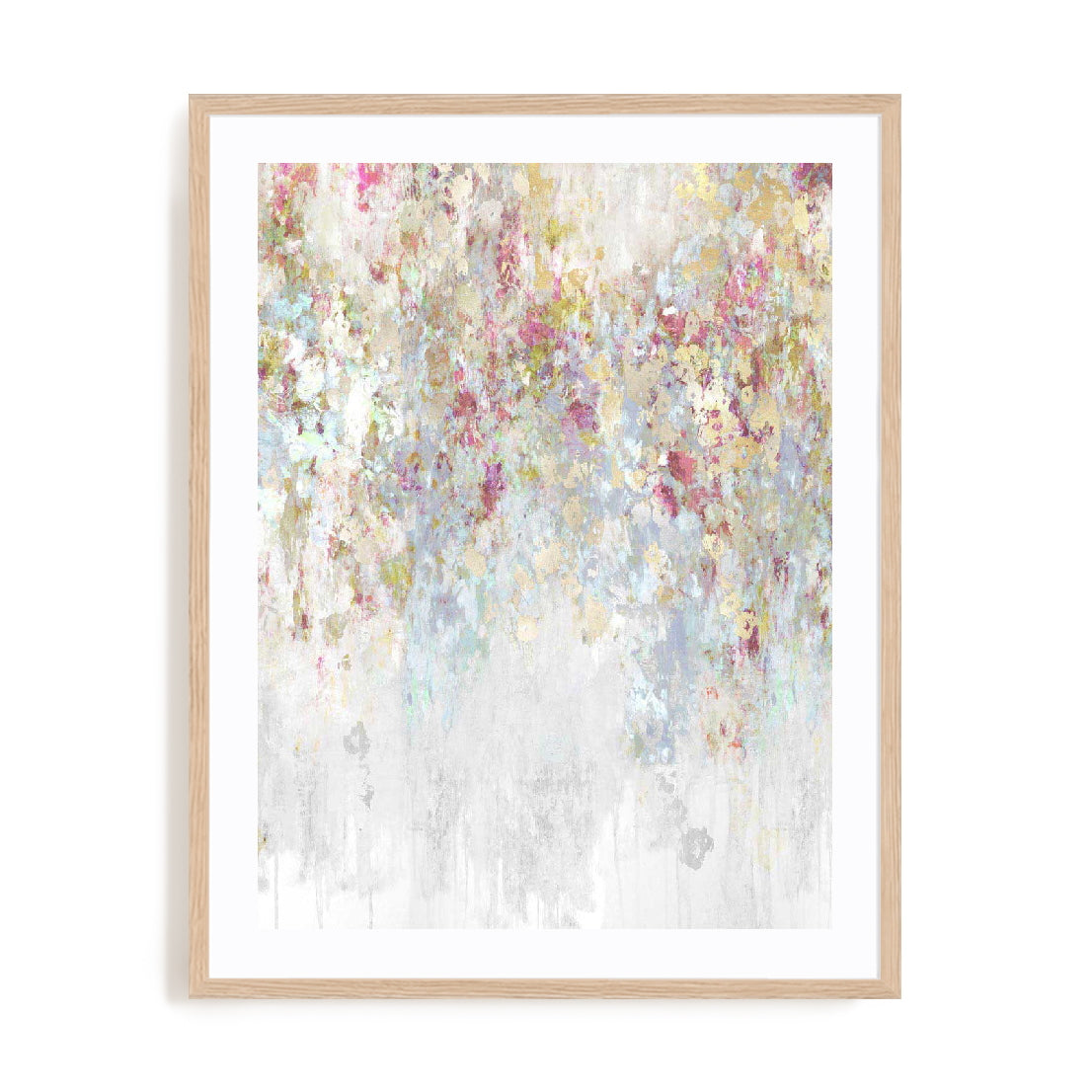 Cascade Magenta and Aqua Wall Art
