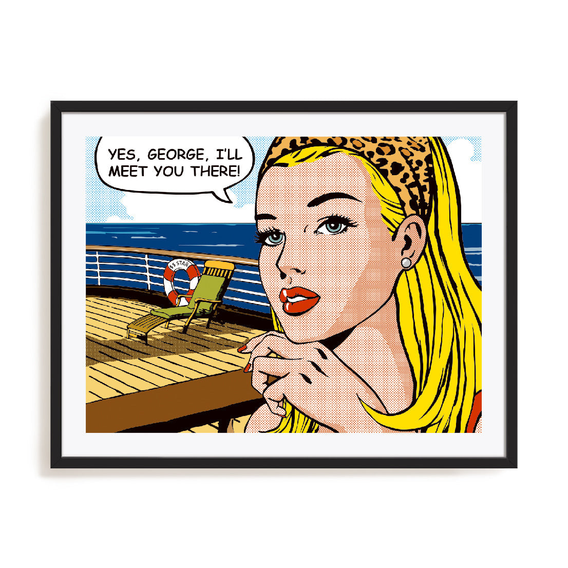 Yes George Wall Art