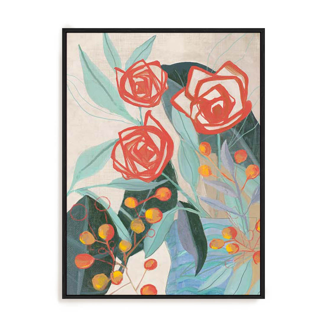 Bohemian Florals II Wall Art