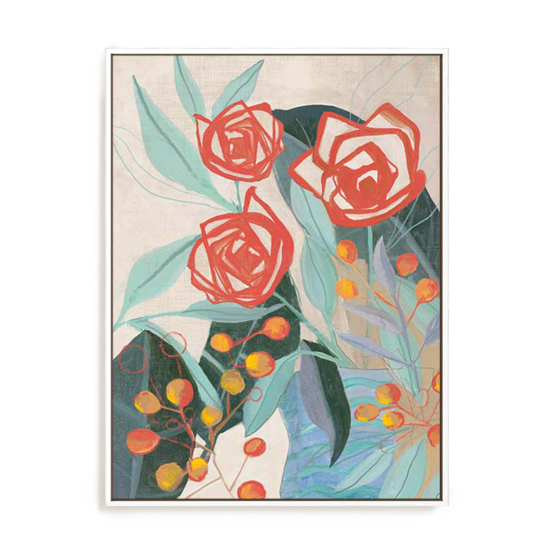 Bohemian Florals II Wall Art