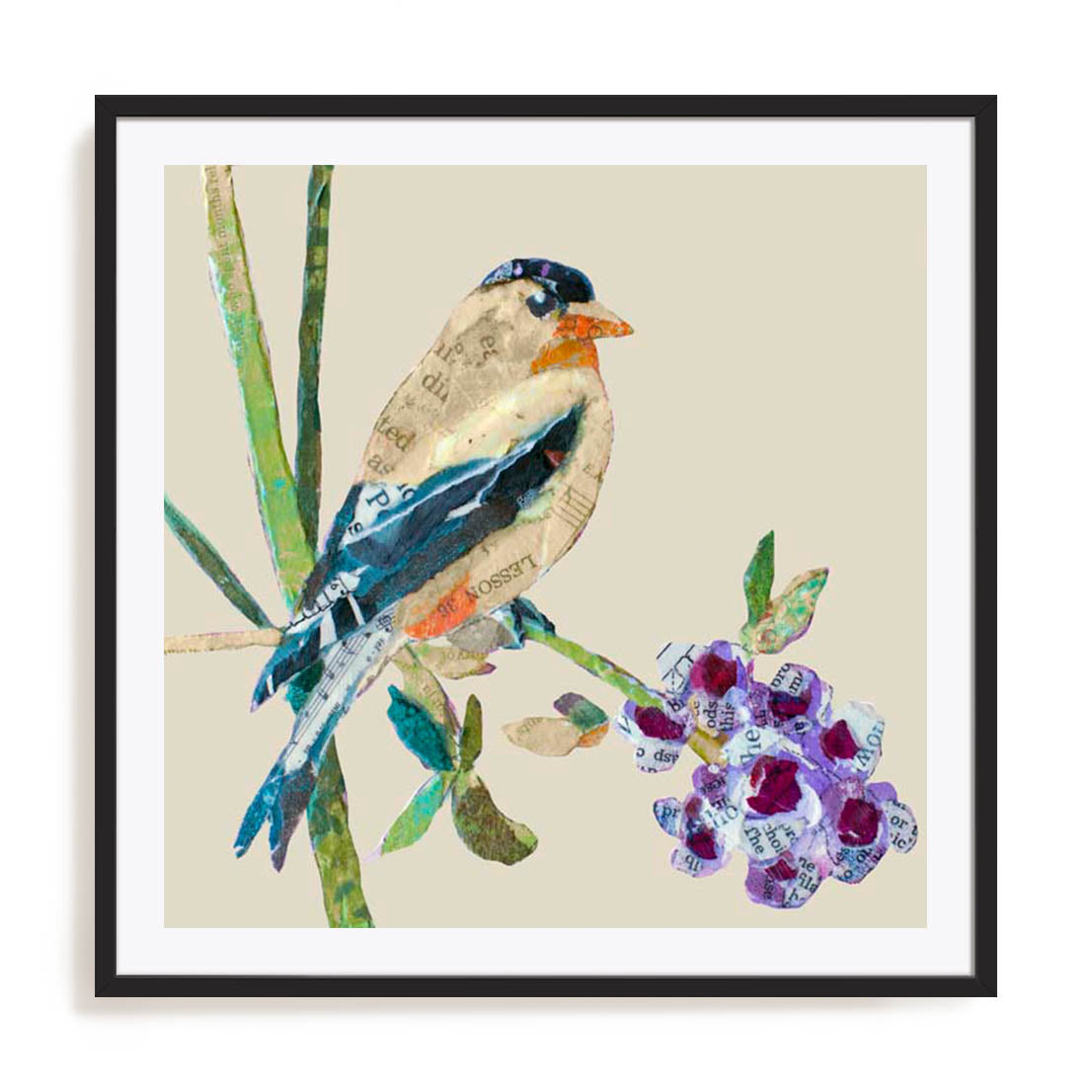 Pinch Of Gold Finch I Wall Art