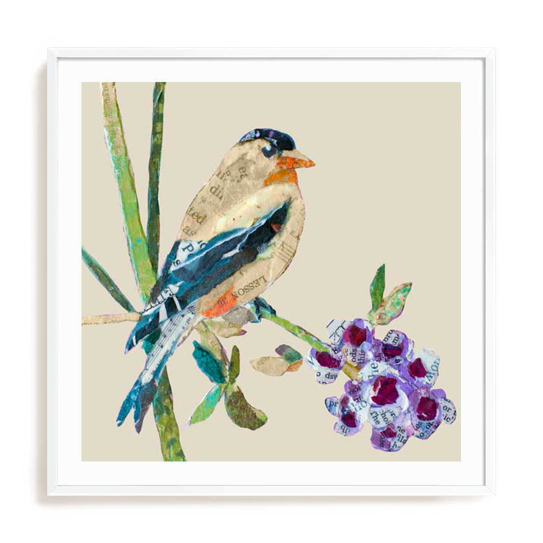 Pinch Of Gold Finch I Wall Art