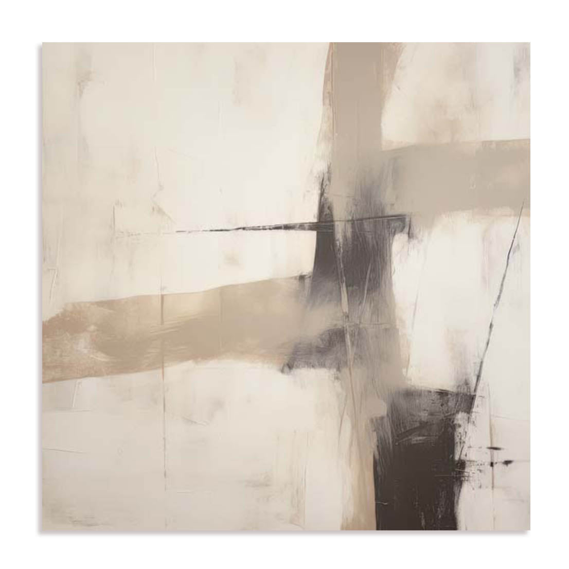 Unframed Stretched Canvas Or Print Only - Forms In Abstractions Ii Abstract Art