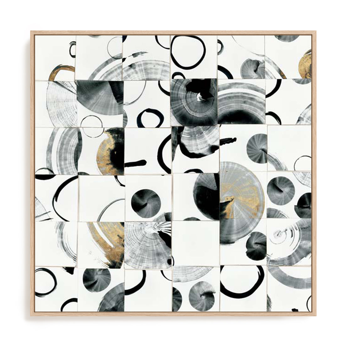 Stucktured Suares Wall Art