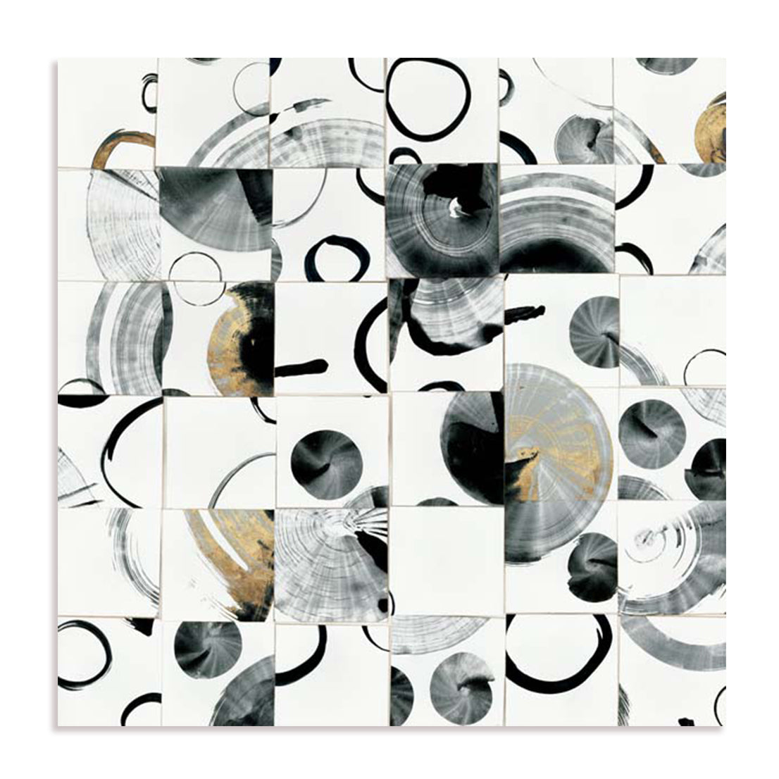 Stucktured Suares Wall Art