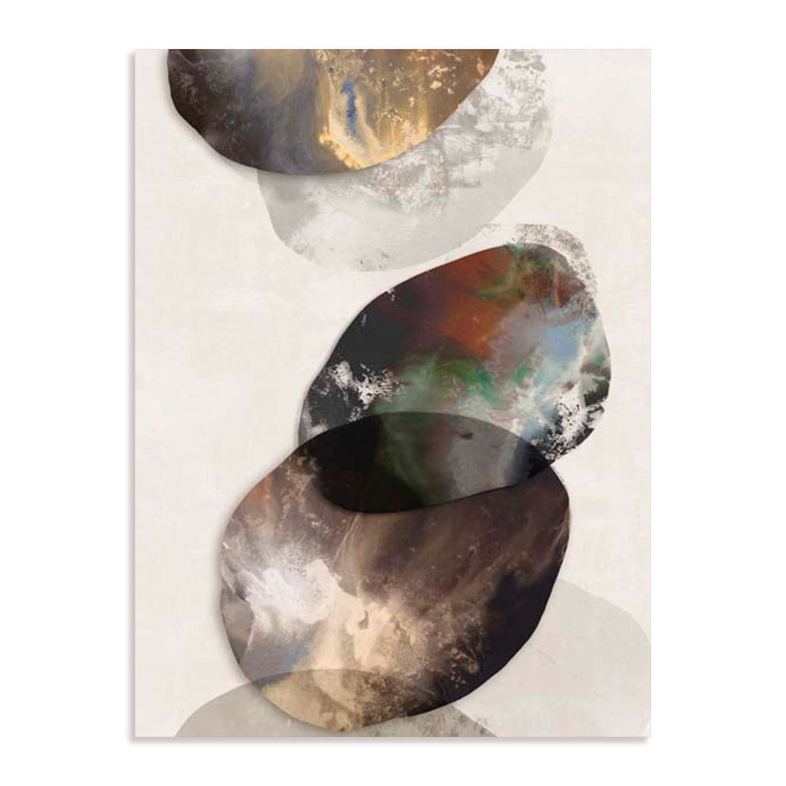 Metallic Fusion II Wall Art