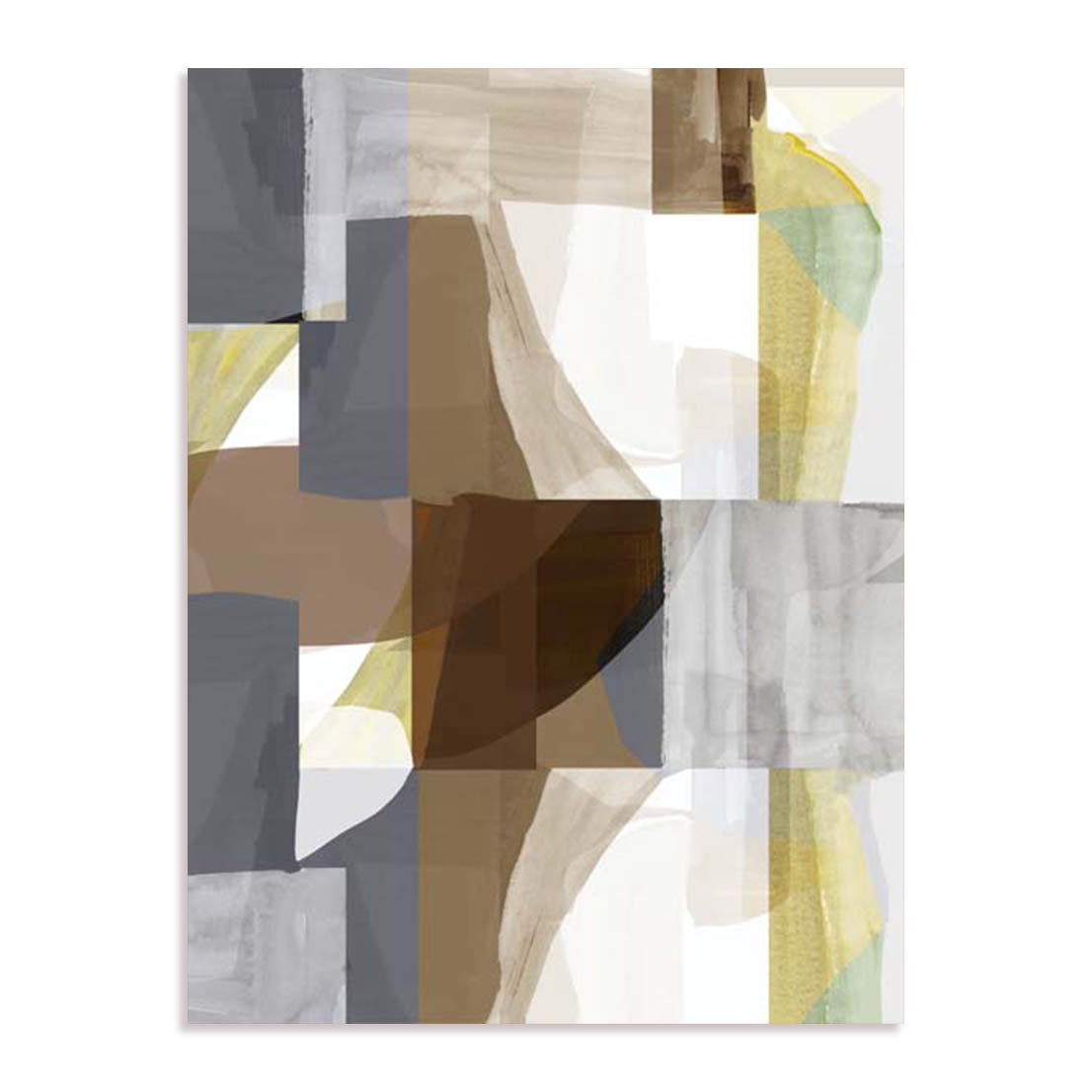 Unframed Stretched Canvas Or Print Only - Silhouette Symphony I Abstract Art