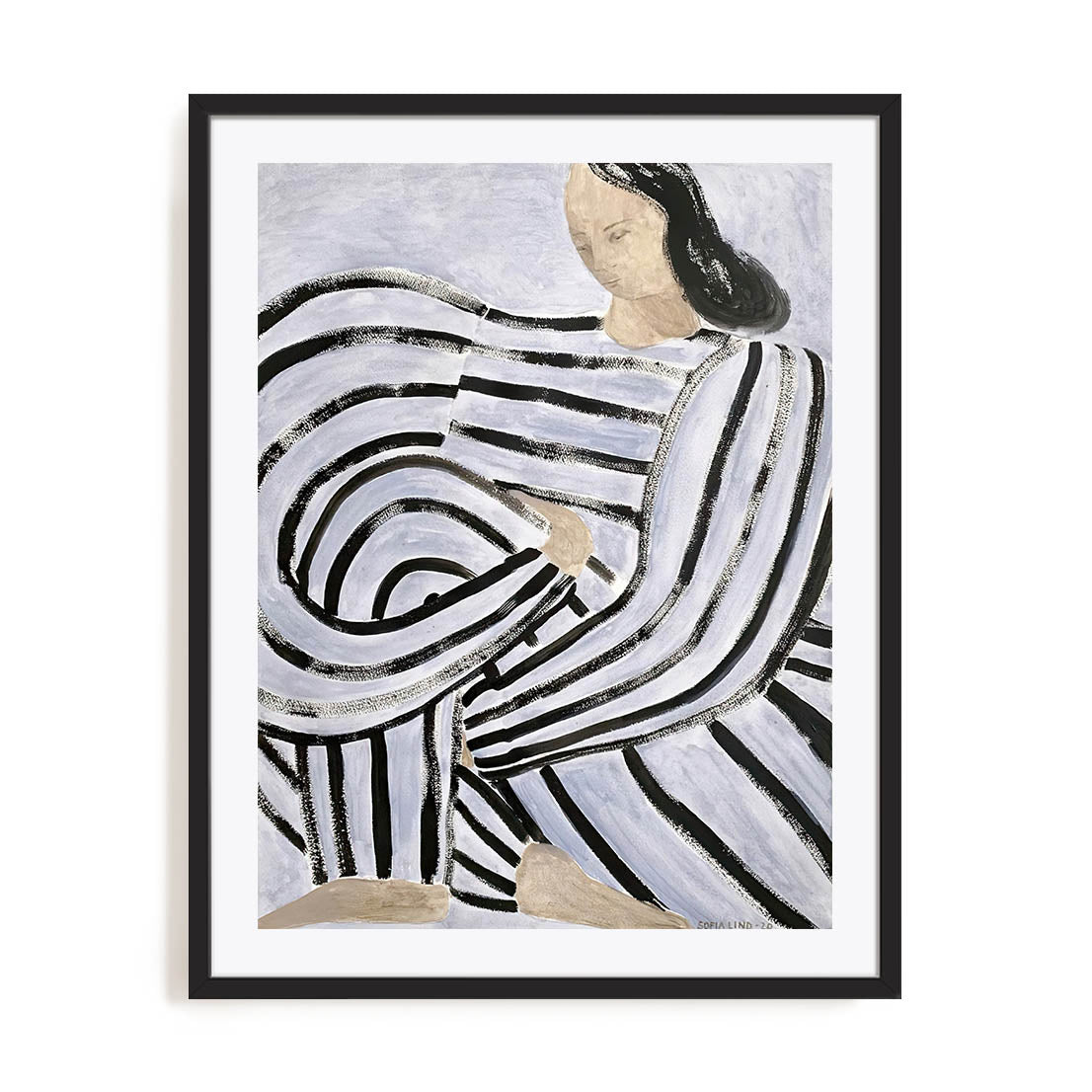 Curved Thoughts Wall Art