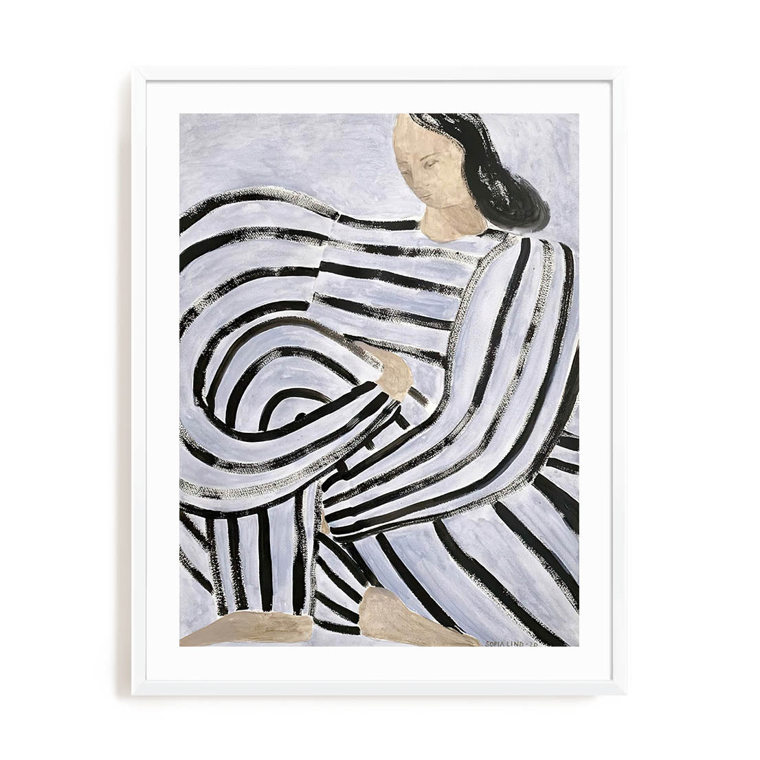 Curved Thoughts Wall Art