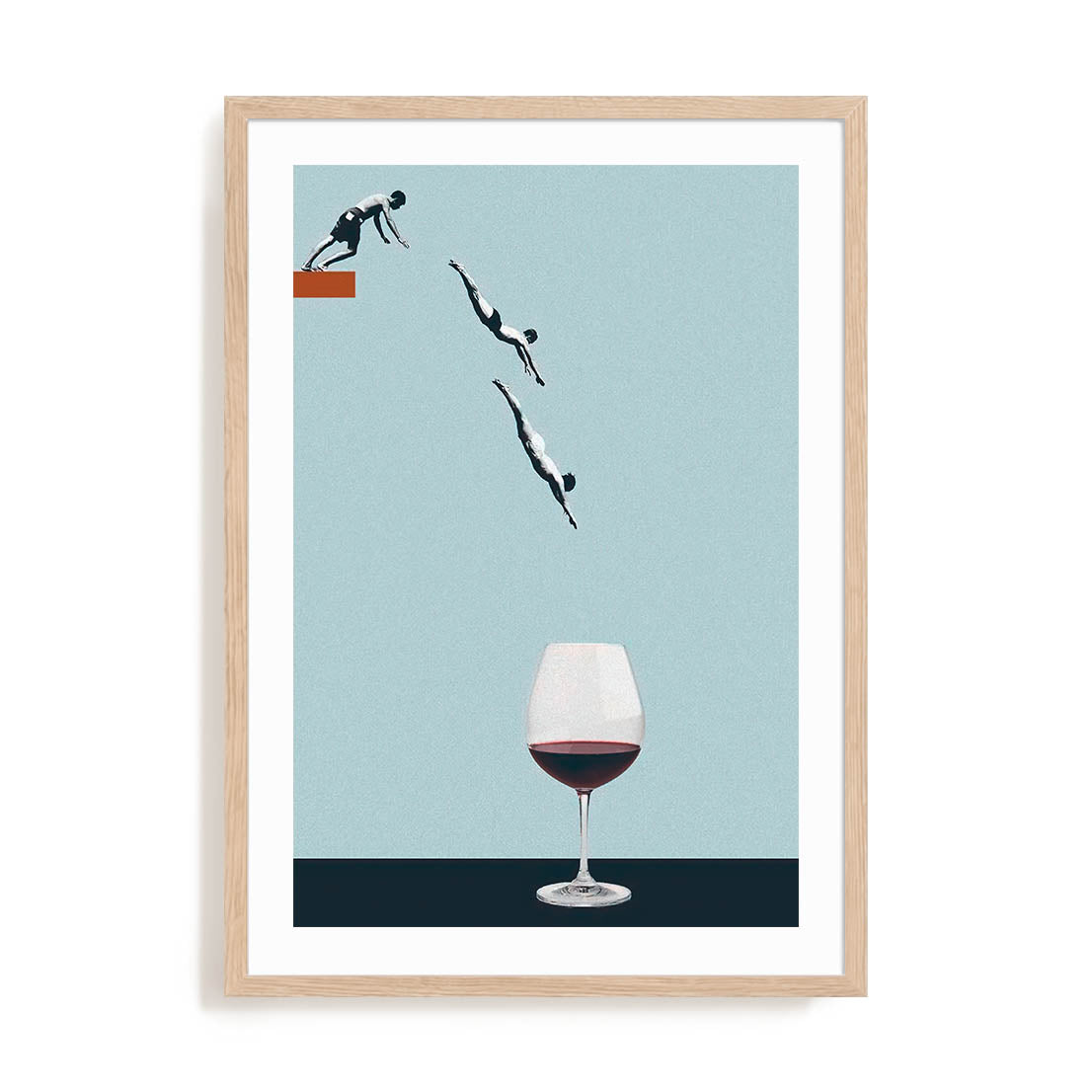 Wine Dive Wall Art