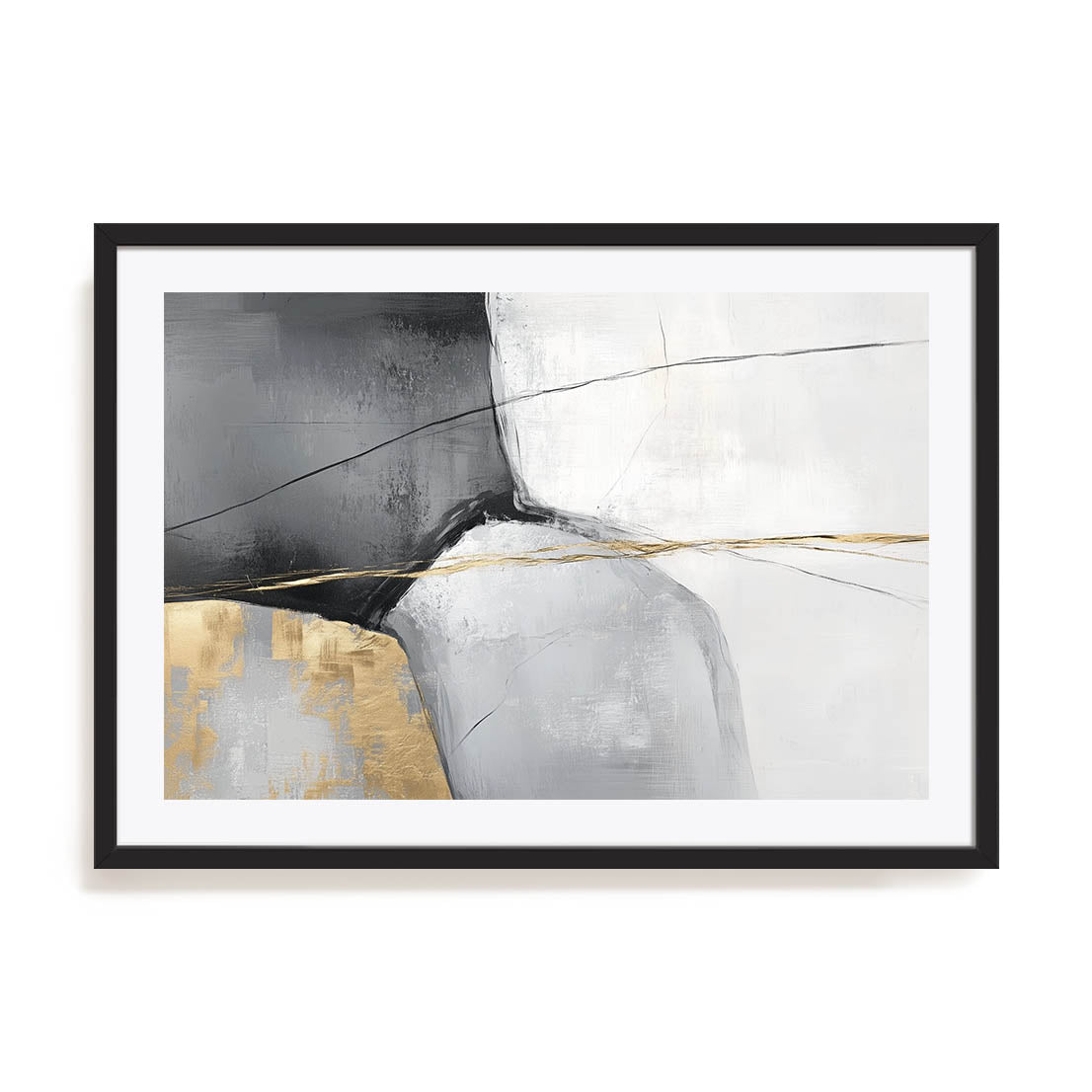 Gold Streak I Wall Art