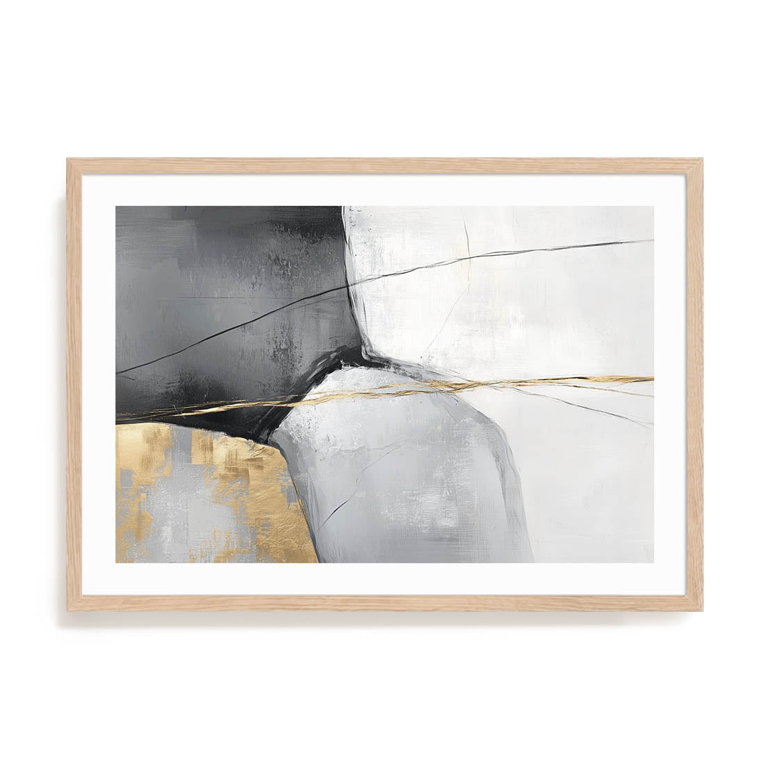 Gold Streak I Wall Art
