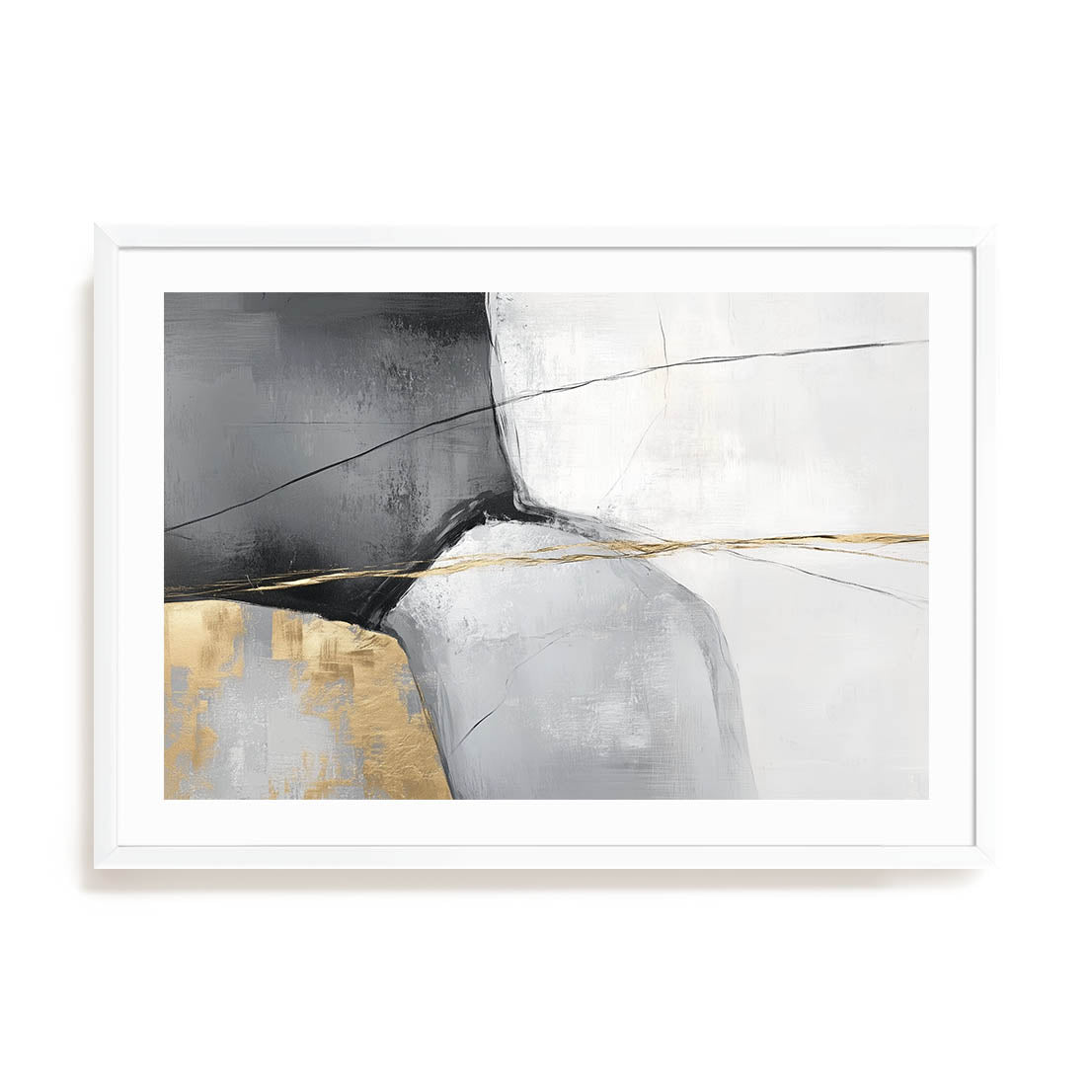 Gold Streak I Wall Art