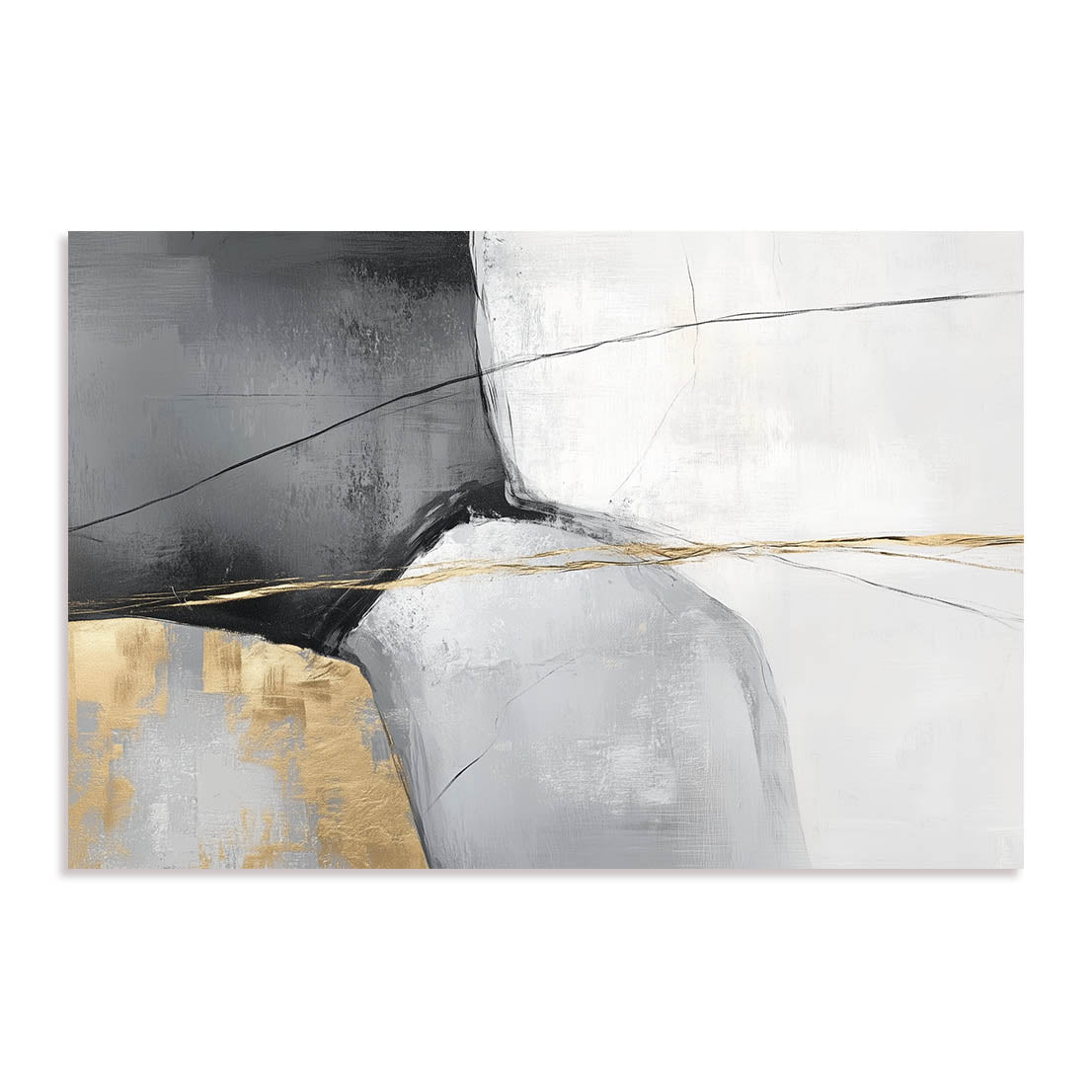 Gold Streak I Wall Art