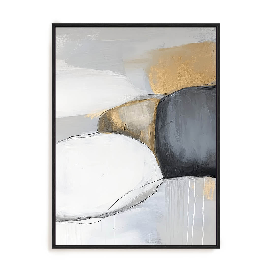 Gold Streak II Wall Art