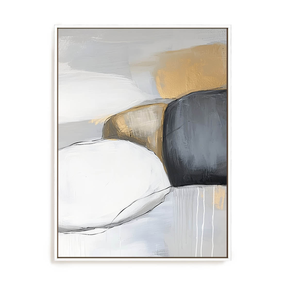 Gold Streak II Wall Art