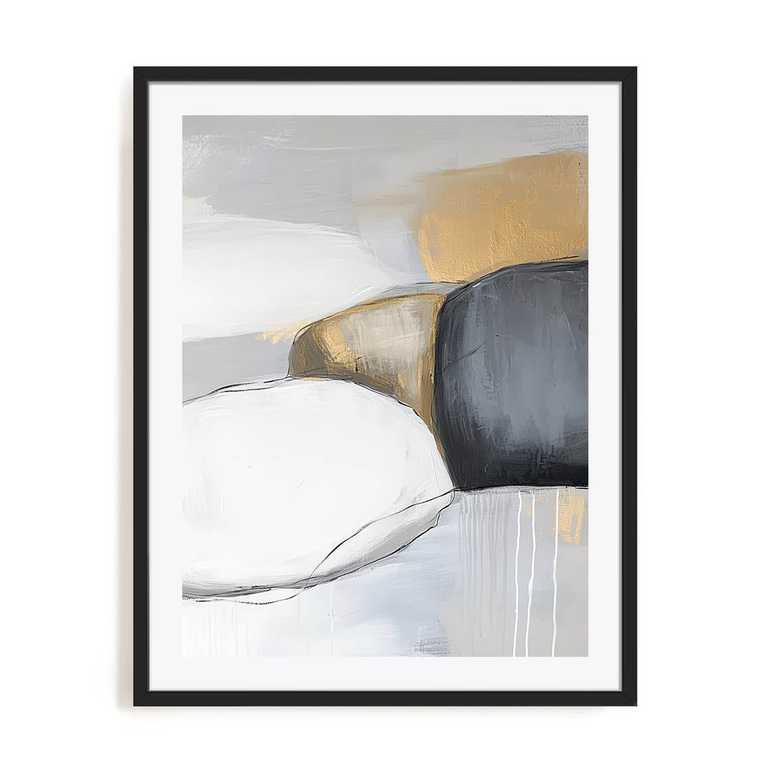Gold Streak II Wall Art