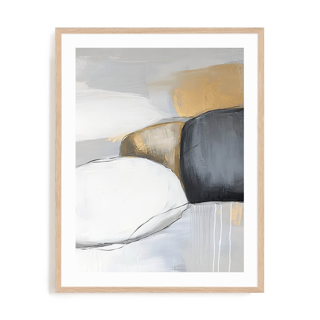 Gold Streak II Wall Art