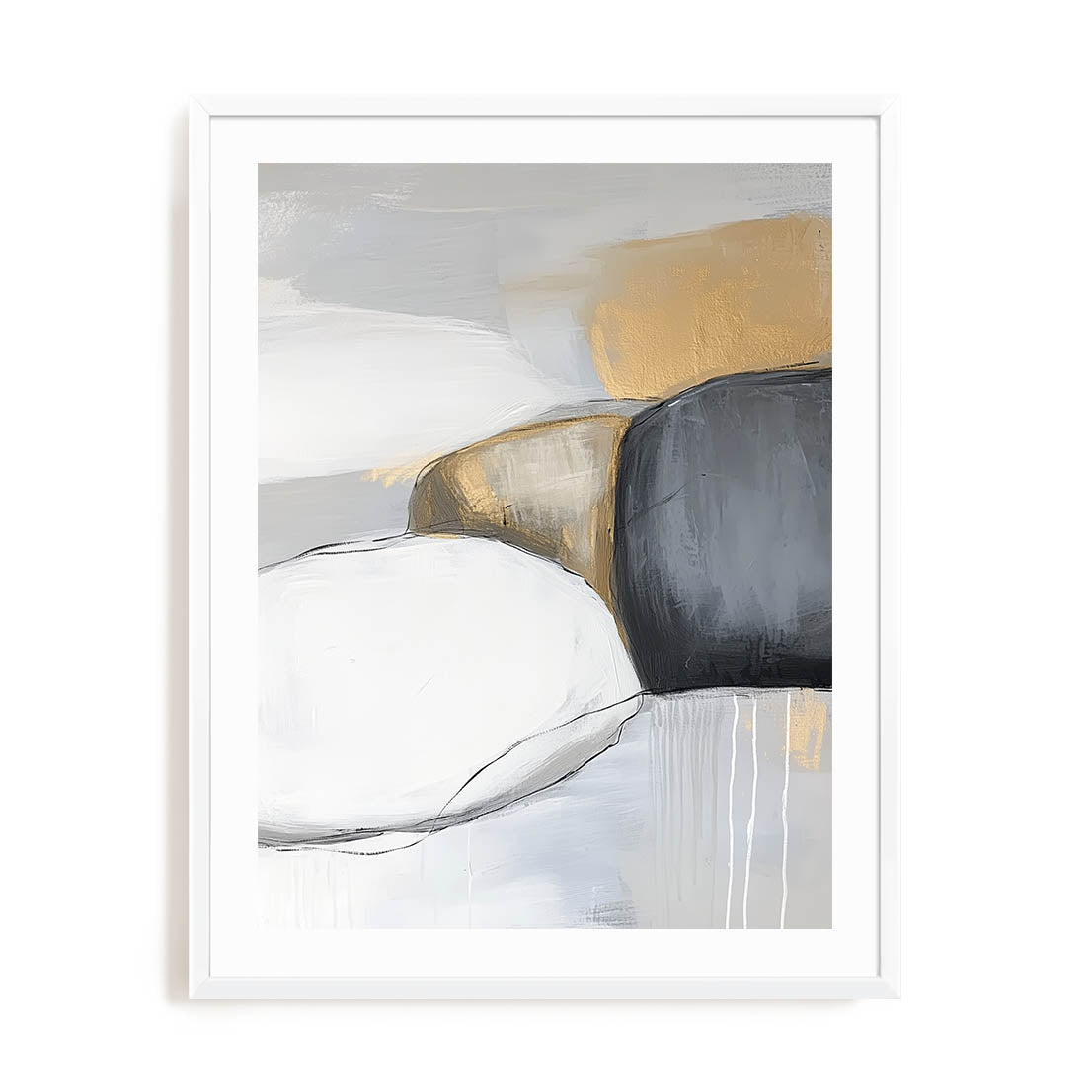 Gold Streak II Wall Art