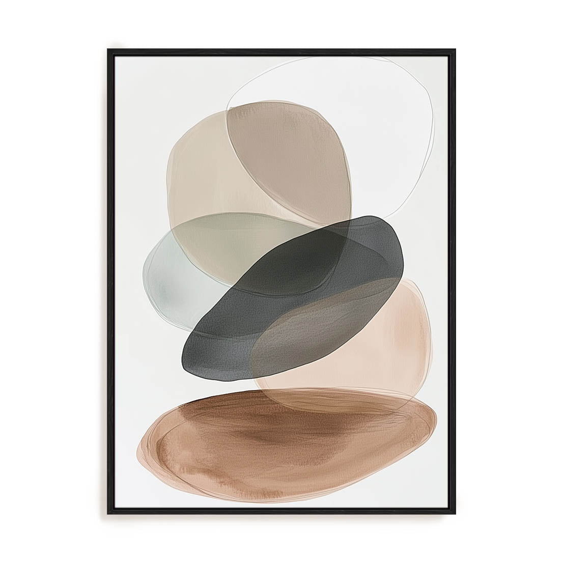 Grounded Forms Wall Art
