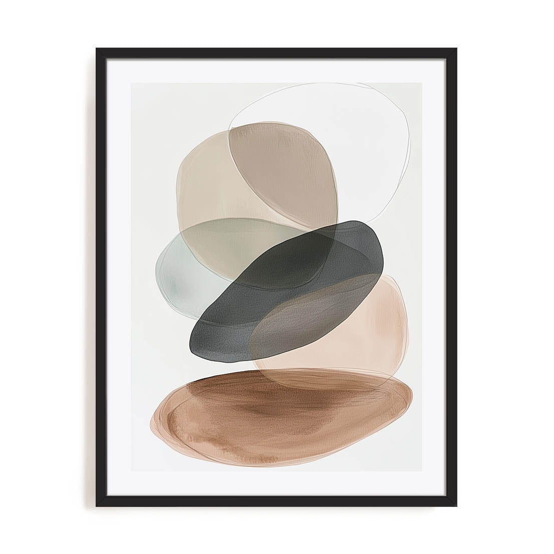Grounded Forms Wall Art