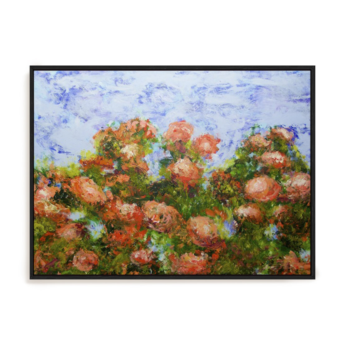 Red Ribbon Roses Wall Art