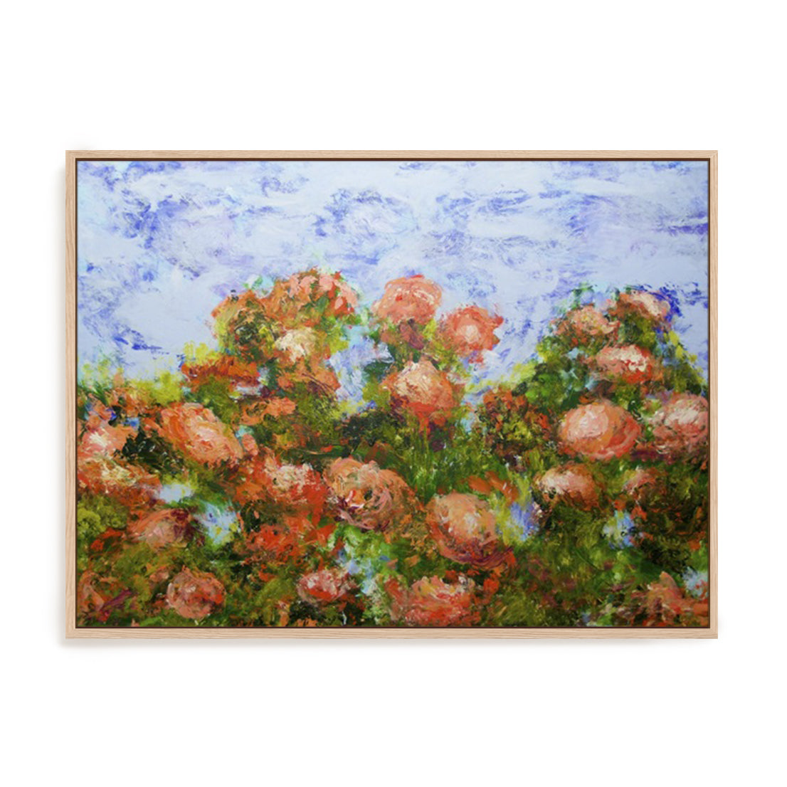 Red Ribbon Roses Wall Art