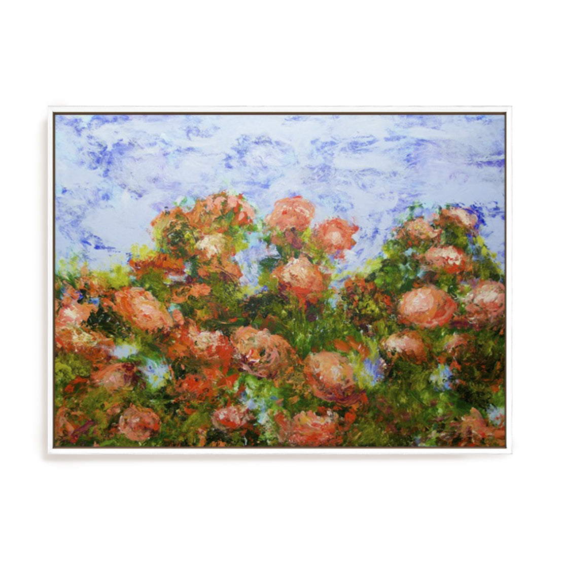 Red Ribbon Roses Wall Art