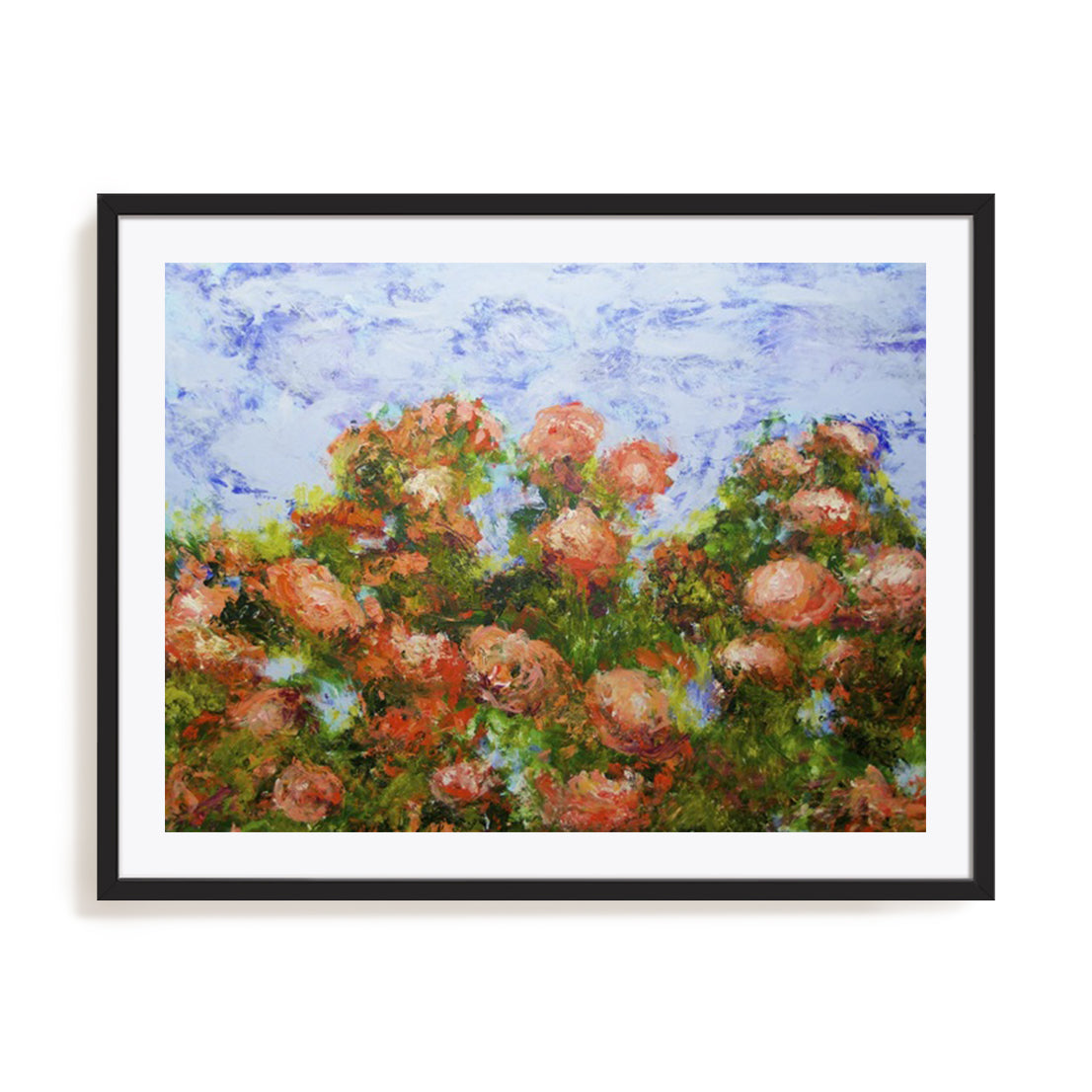 Red Ribbon Roses Wall Art