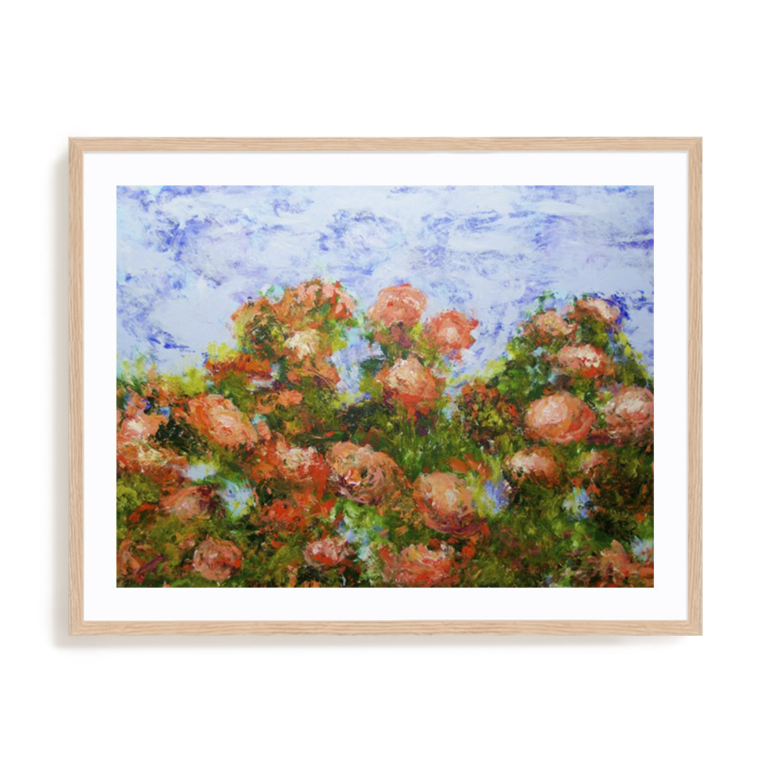 Red Ribbon Roses Wall Art