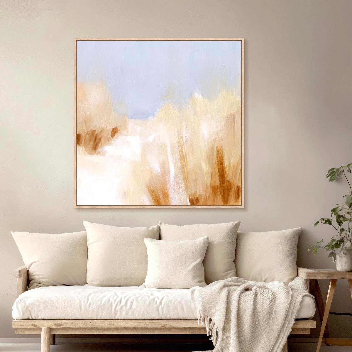 Beach Grass Impression II Wall Art