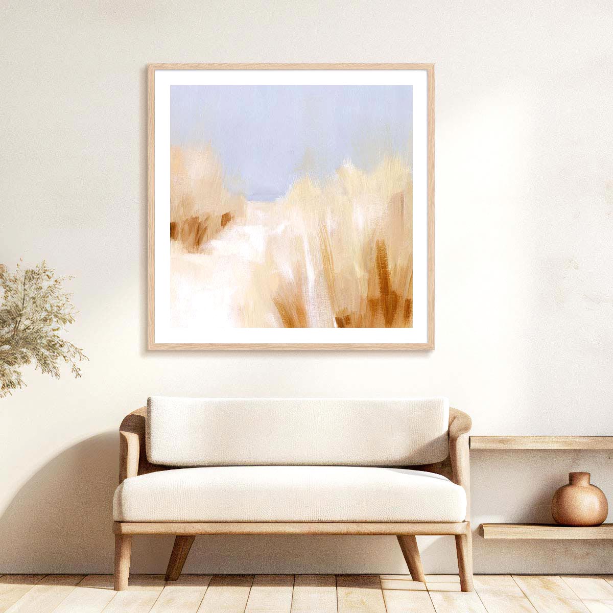 Beach Grass Impression II Wall Art