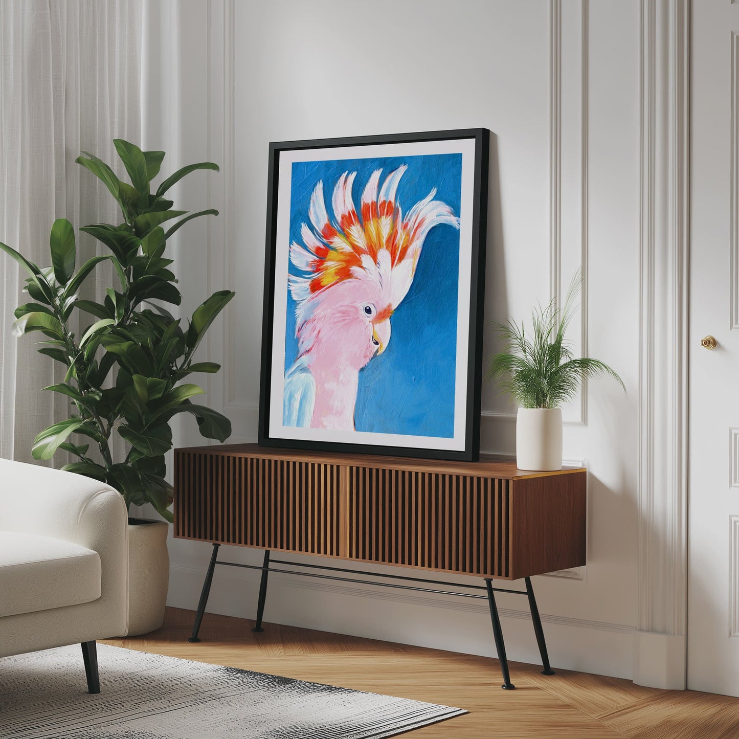 Neon Mohawk II Wall Art