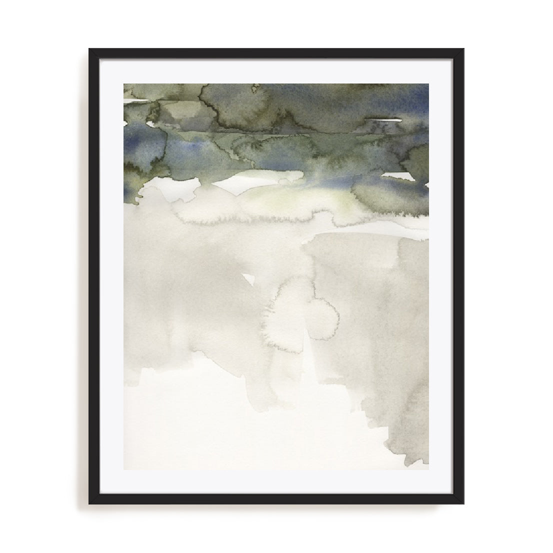 Watercolor Abstract Horizon III Wall Art