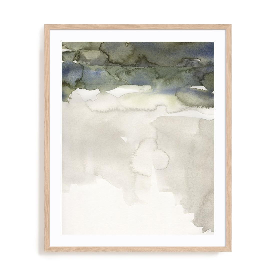 Watercolor Abstract Horizon III Wall Art