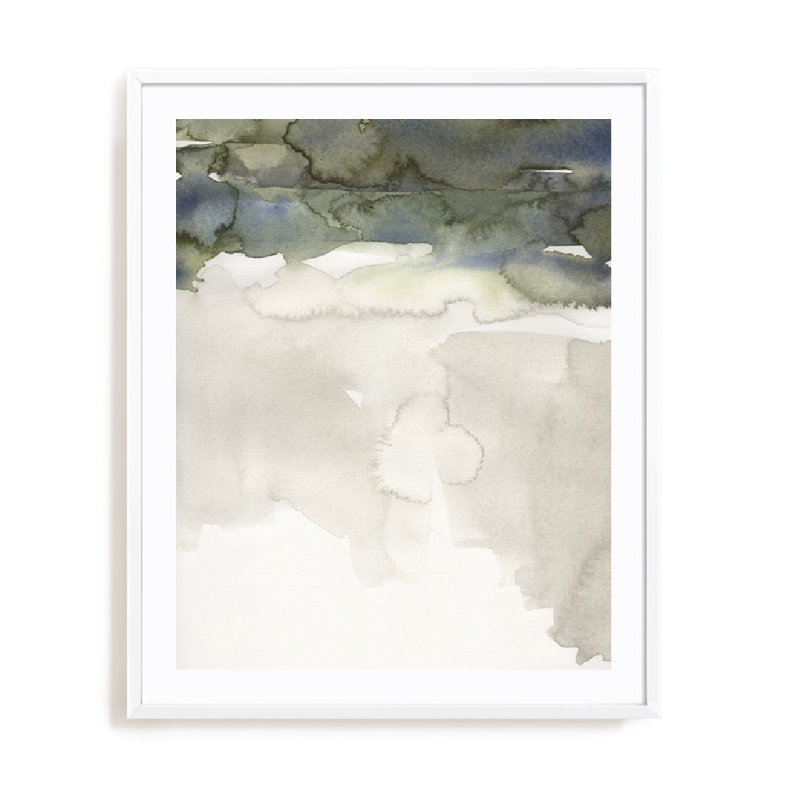 Watercolor Abstract Horizon III Wall Art