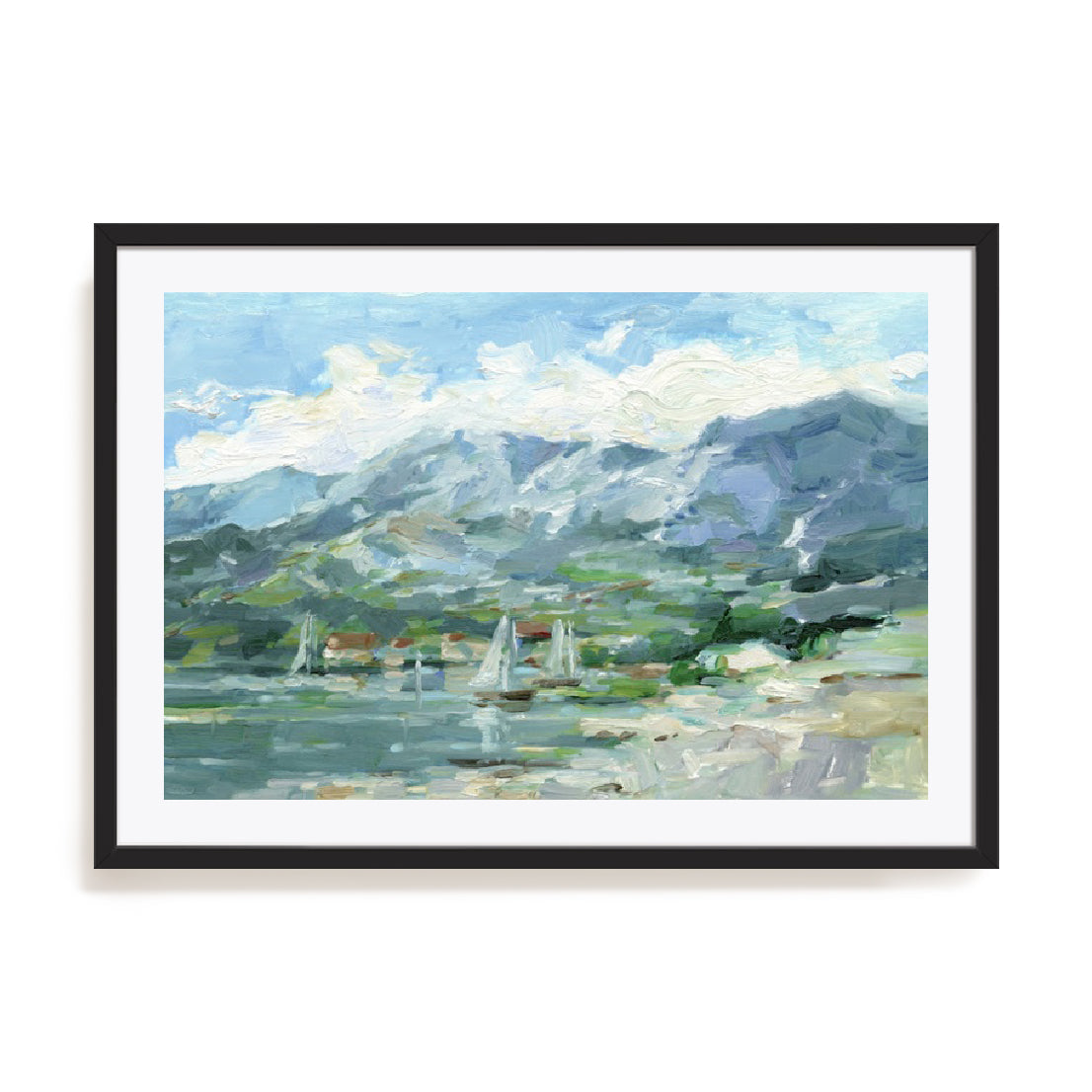 Sailing Along The Coast I Wall Art
