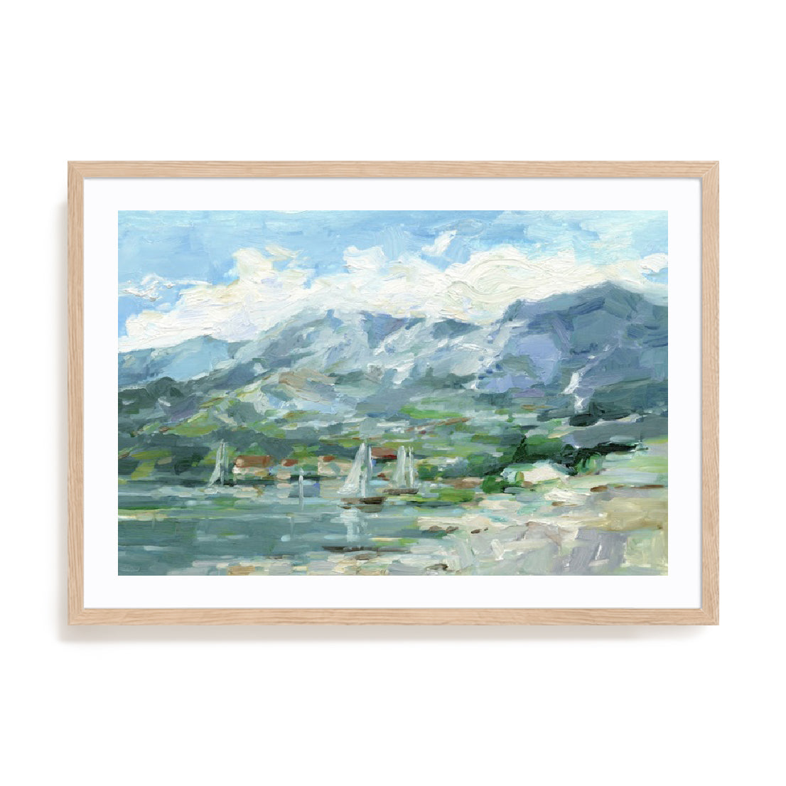 Sailing Along The Coast I Wall Art
