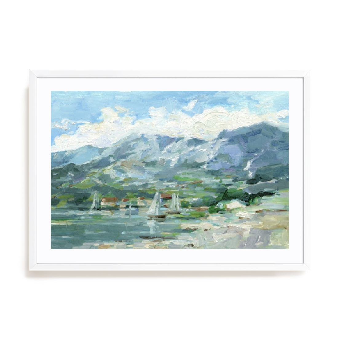 Sailing Along The Coast I Wall Art
