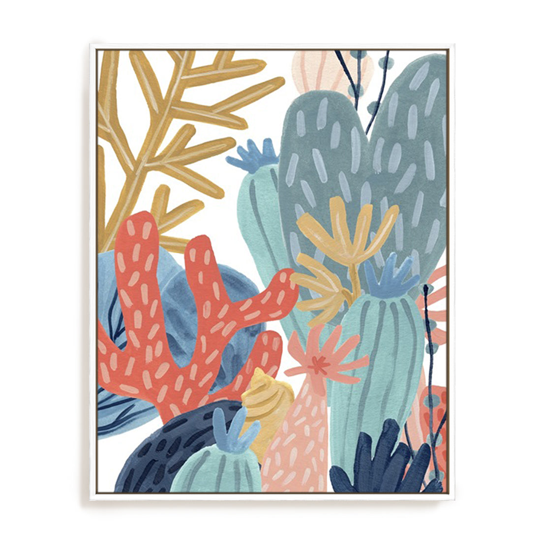 Paper Reef II Wall Art