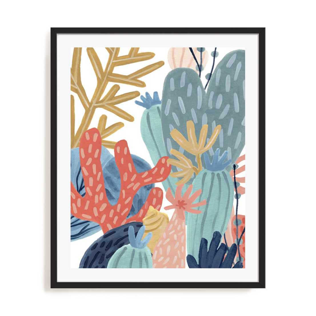 Paper Reef II Wall Art