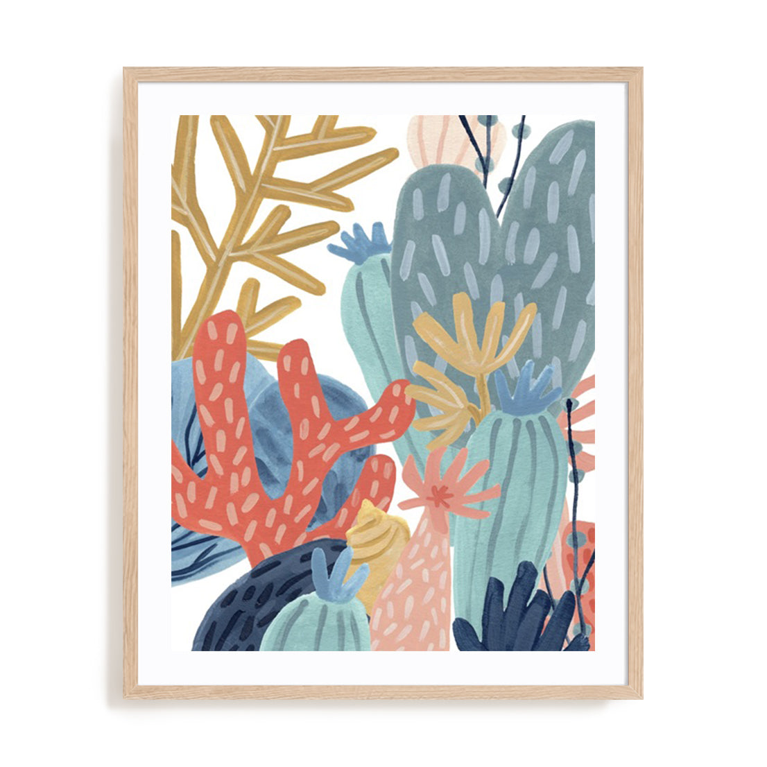 Paper Reef II Wall Art